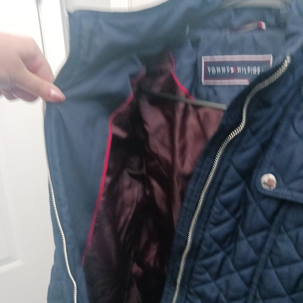 Tommy Hilfiger Women's Navy Quilted Jacket - Picture 7 of 11